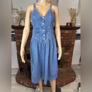 Women’s Blue Denim Dress -2